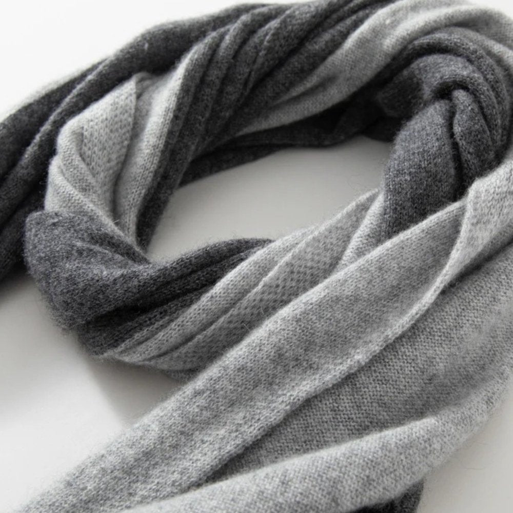 Monaco Two - Tones Cashmere Scarf - Hayes Carter