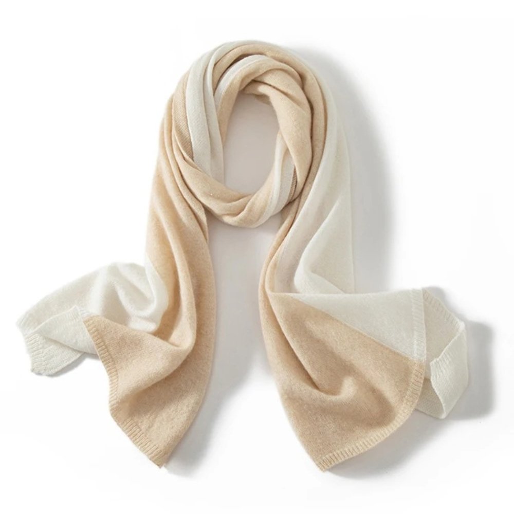 Monaco Two - Tones Cashmere Scarf - Hayes Carter