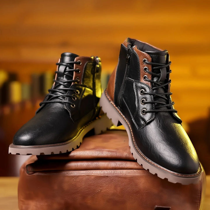 Montana Classic Leather Boots - Hayes Carter