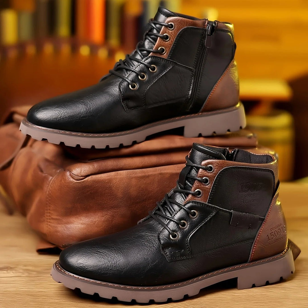 Montana Classic Leather Boots - Hayes Carter