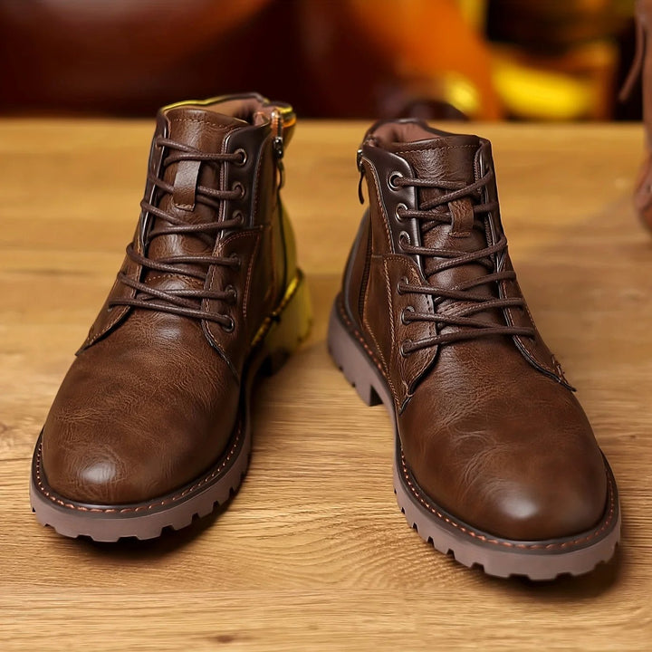 Montana Classic Leather Boots - Hayes Carter