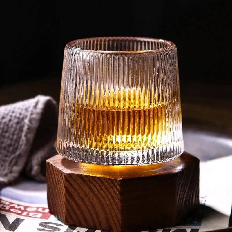 Montreal Rotating Whiskey Glasses - Hayes Carter