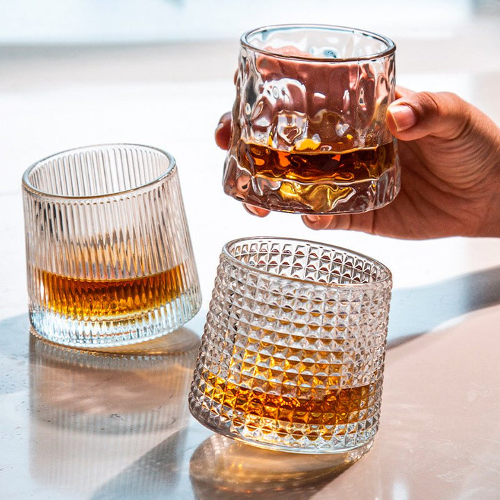 Montreal Rotating Whiskey Glasses - Hayes Carter