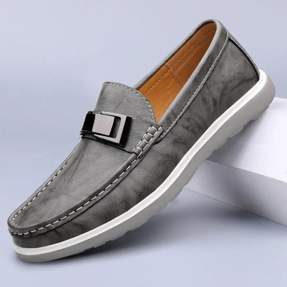 Murano Genuine Leather Loafers - Hayes Carter