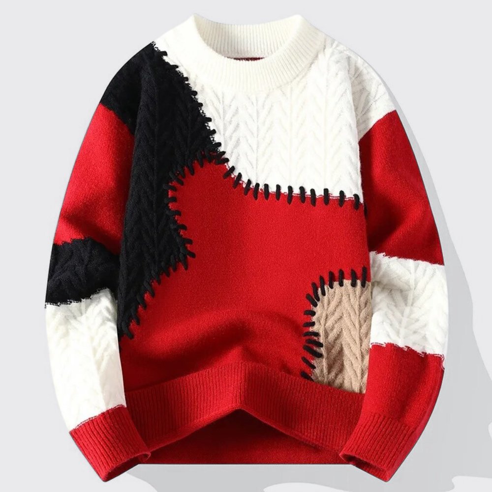 Norway Patch Sweater - Hayes Carter