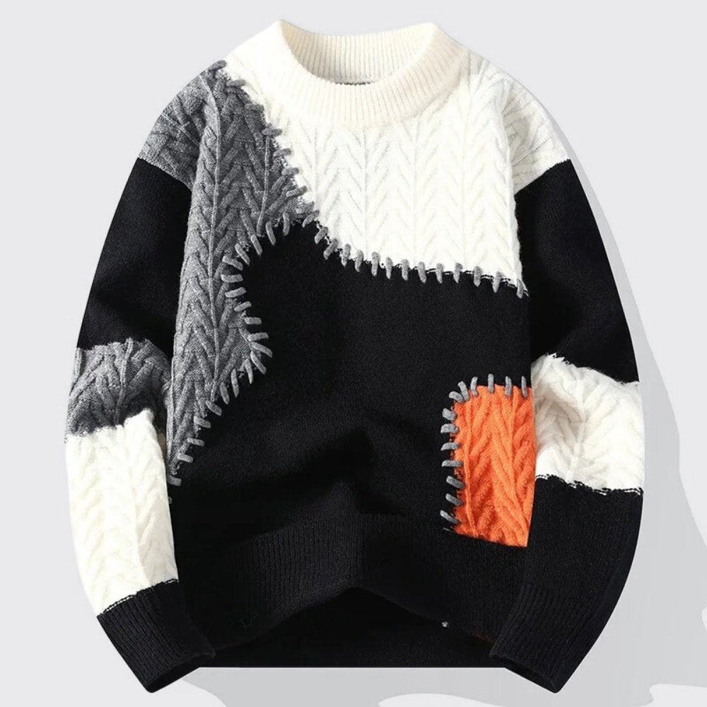 Norway Patch Sweater - Hayes Carter