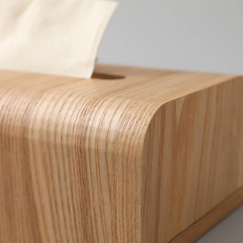 Oak Wooden Tissue Box - Hayes Carter