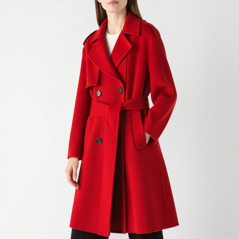 Ophelia Wool Trench Coat - Hayes Carter