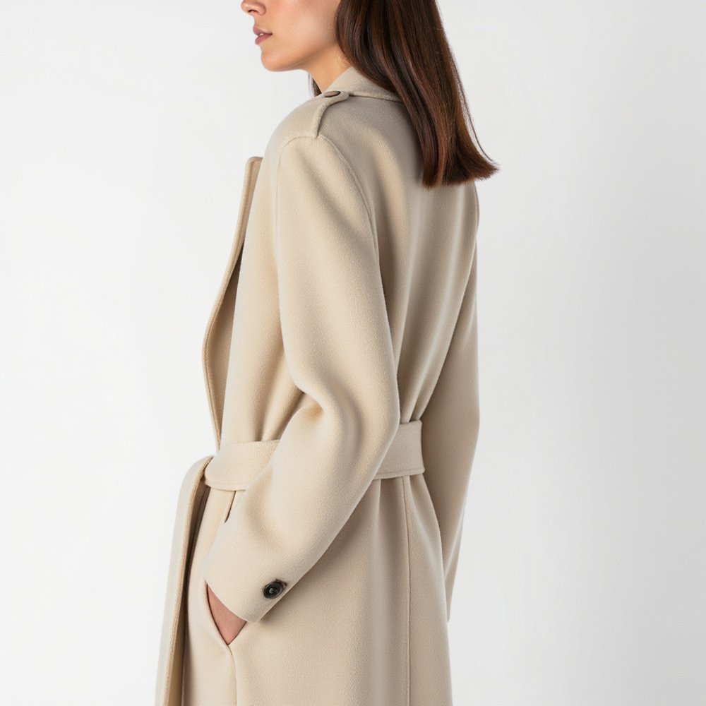 Ophelia Wool Trench Coat - Hayes Carter