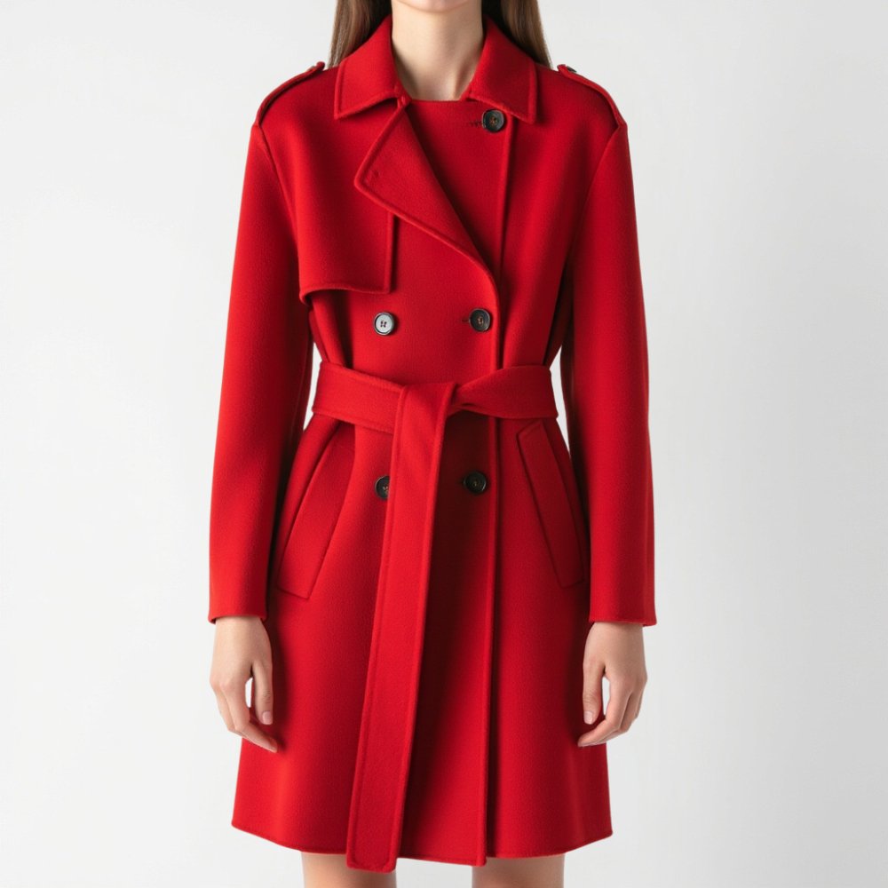 Ophelia Wool Trench Coat - Hayes Carter