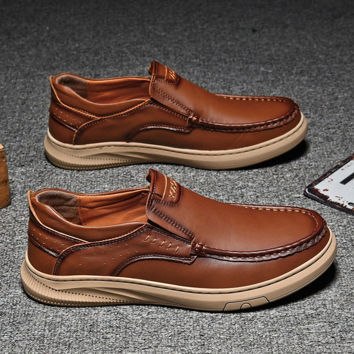 Pheron Leather Driving Shoes - Hayes Carter