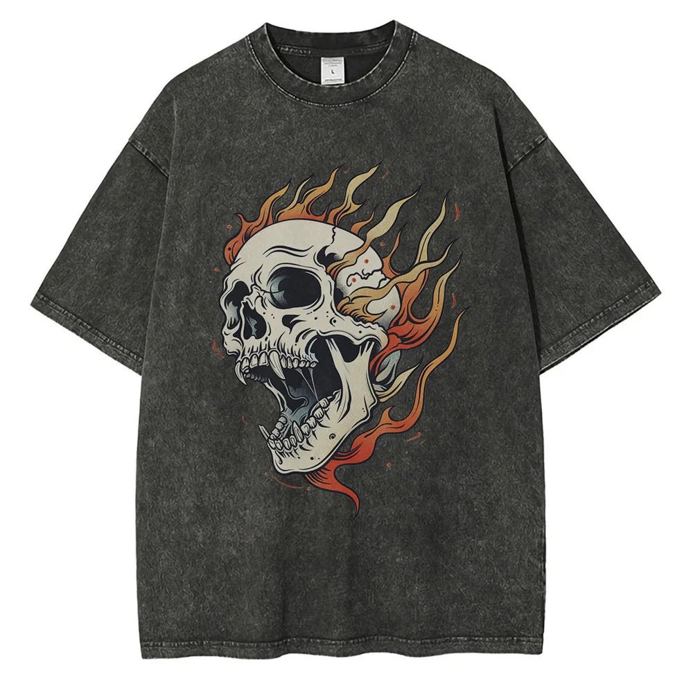 PyroSkull Loose Shirt - Hayes Carter