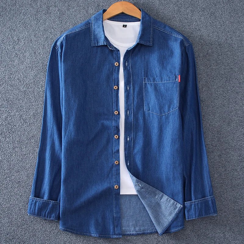 Quebec Classic Denim Shirt - Hayes Carter