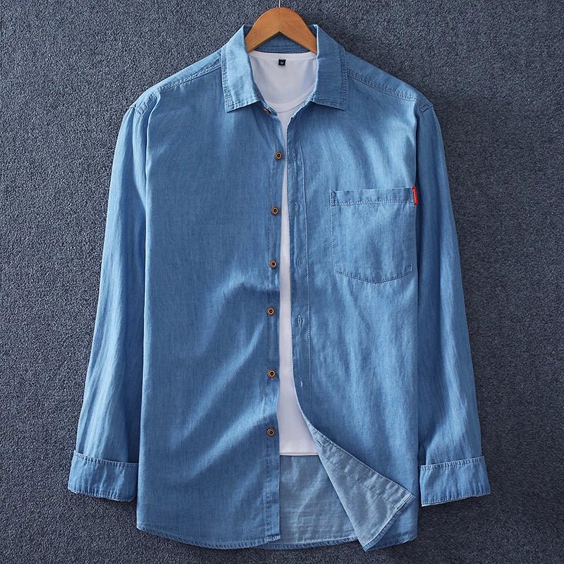 Quebec Classic Denim Shirt - Hayes Carter