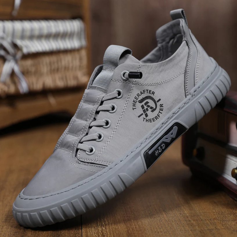 Rafter Titanium Casual Sneakers - Hayes Carter