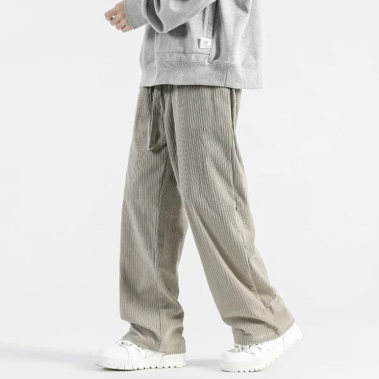 "Retro Comfort" Corduroy Sweatpants - Hayes Carter