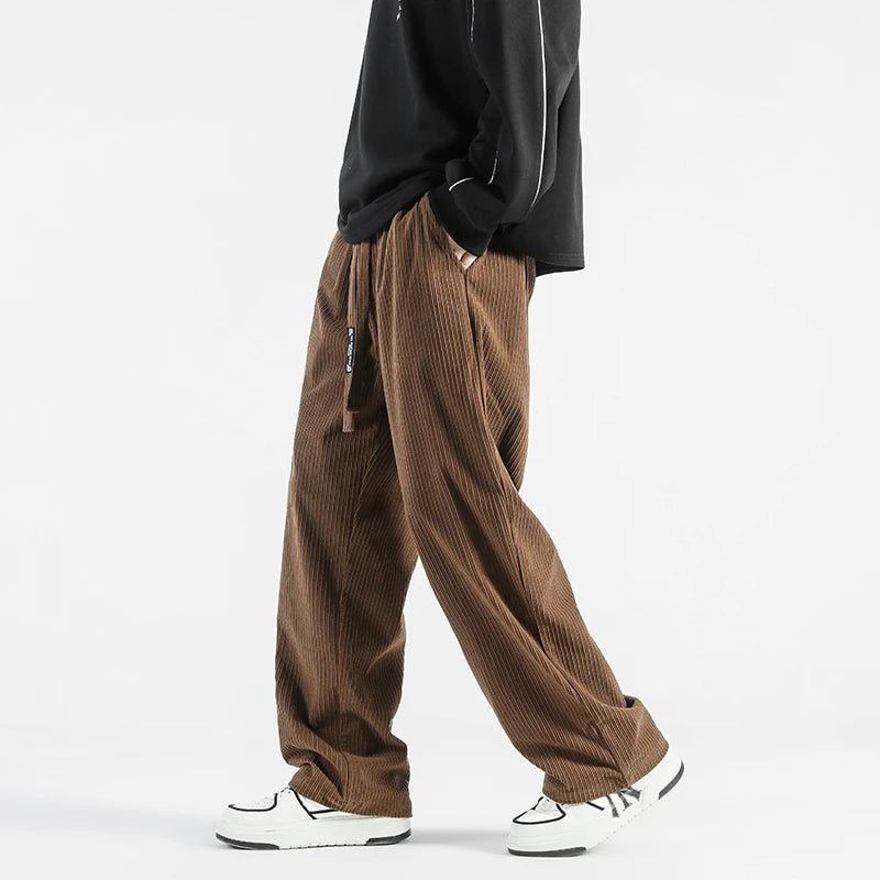 "Retro Comfort" Corduroy Sweatpants - Hayes Carter