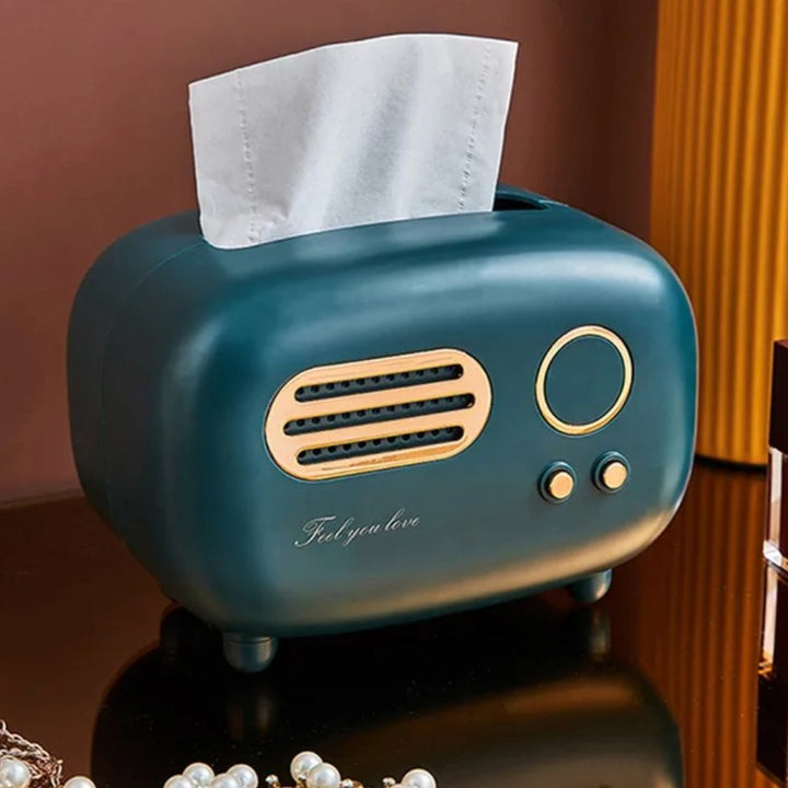 Retro Radio Tissue Box - Hayes Carter