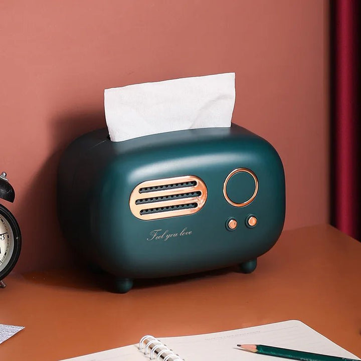 Retro Radio Tissue Box - Hayes Carter