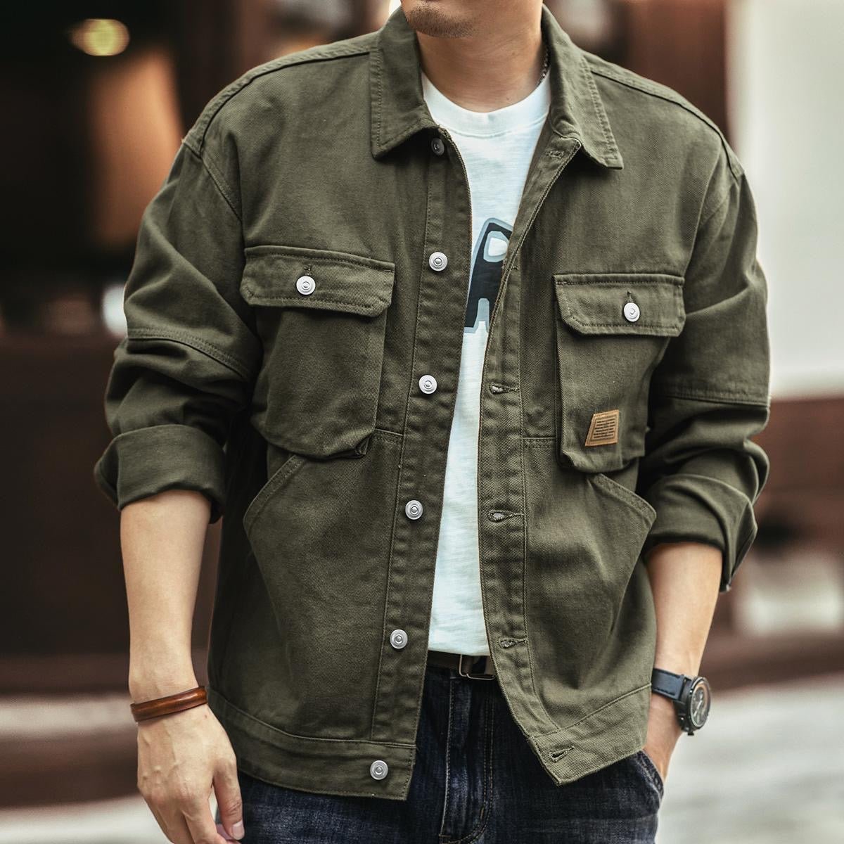 Santorelli Denim Jacket - Hayes Carter