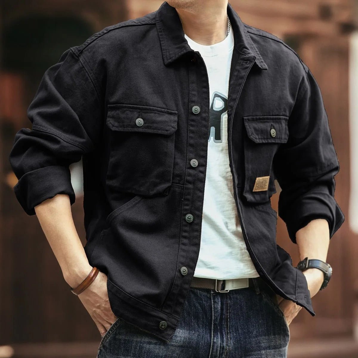 Santorelli Denim Jacket - Hayes Carter