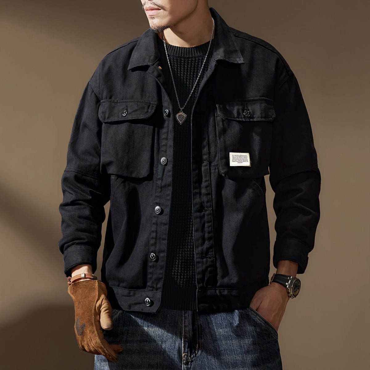 Santorelli Denim Jacket - Hayes Carter