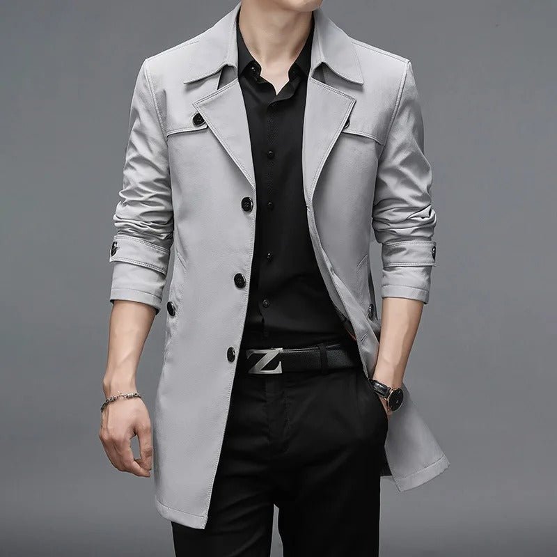 Savoiatto Sharp Trench Coat - Hayes Carter