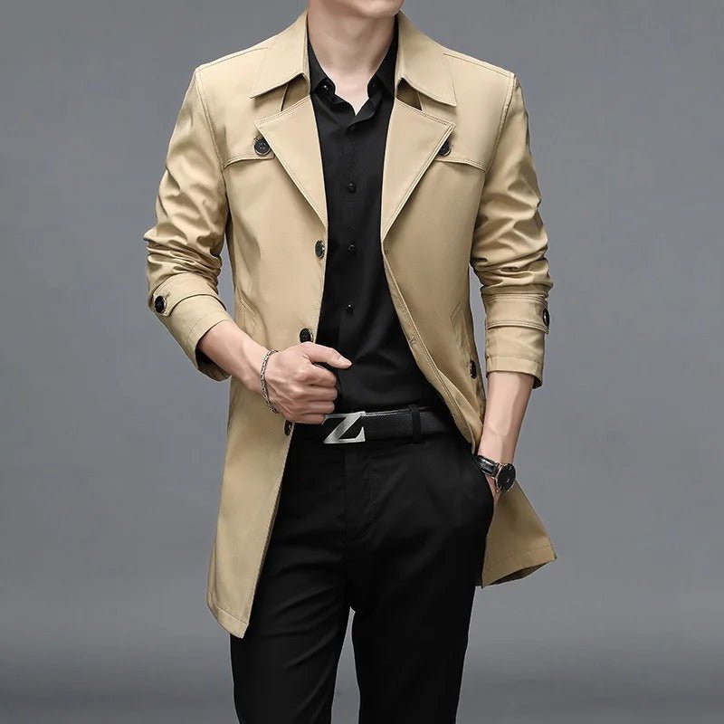 Savoiatto Sharp Trench Coat - Hayes Carter