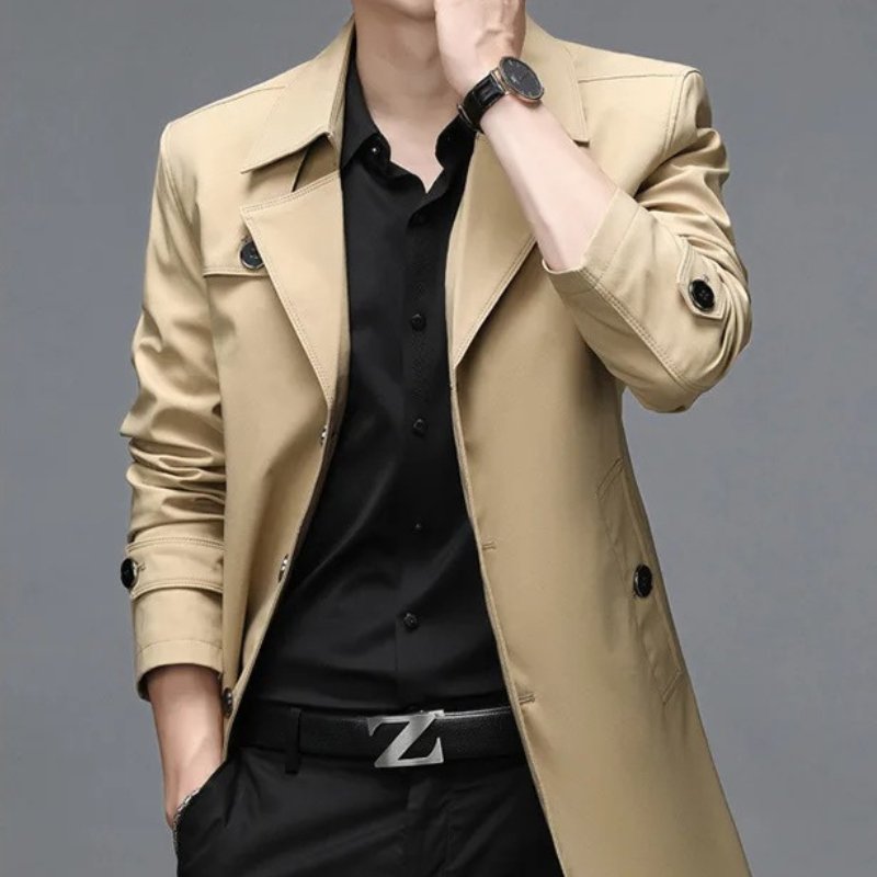 Savoiatto Sharp Trench Coat - Hayes Carter