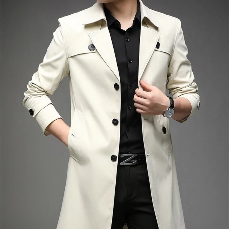 Savoiatto Sharp Trench Coat - Hayes Carter