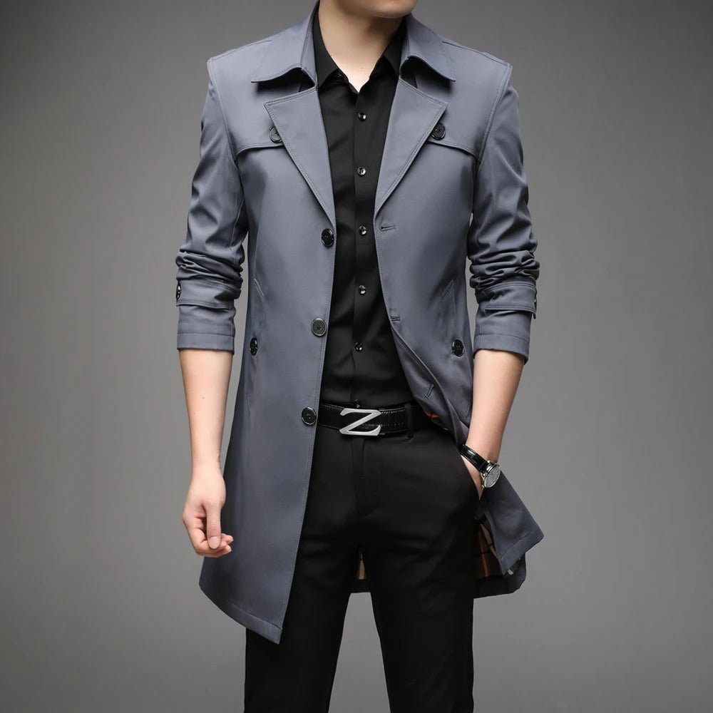 Savoiatto Sharp Trench Coat - Hayes Carter