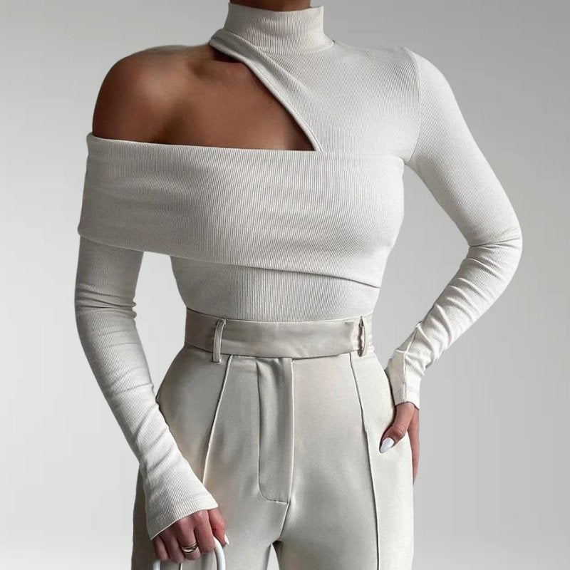 Seren Tilt Turtleneck Bodysuit - Hayes Carter