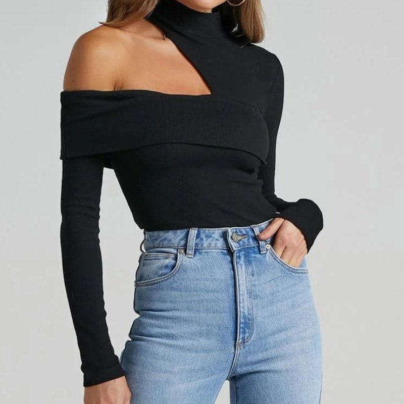 Seren Tilt Turtleneck Bodysuit - Hayes Carter