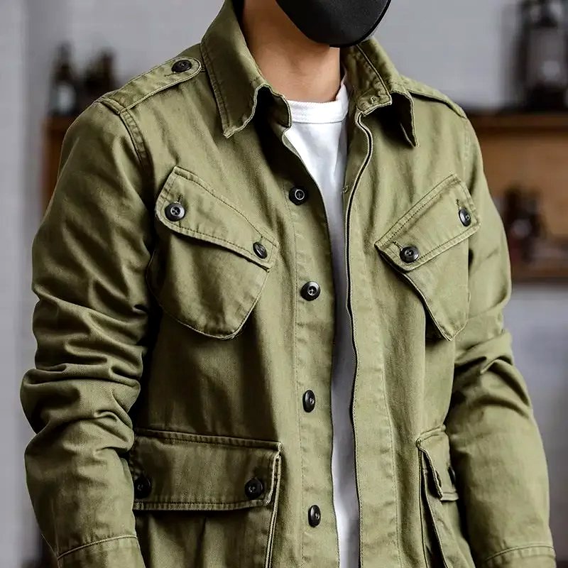 The Ecke Military Tactical Jacket - Hayes Carter