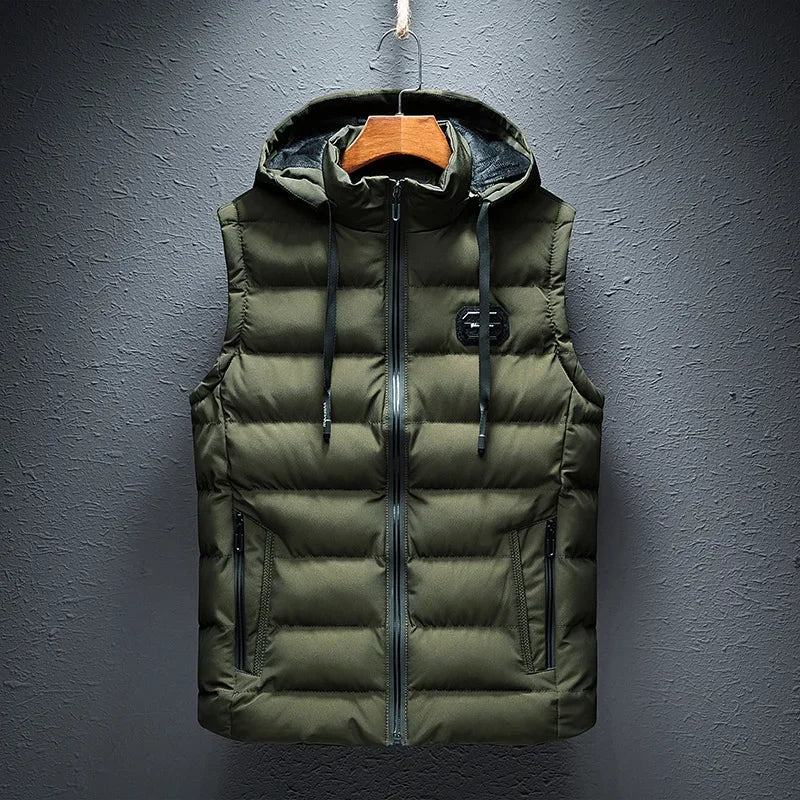 Tivaro Hooded Puffer Vest - Hayes Carter