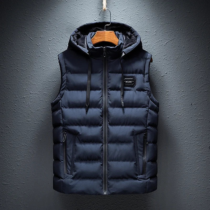 Tivaro Hooded Puffer Vest - Hayes Carter