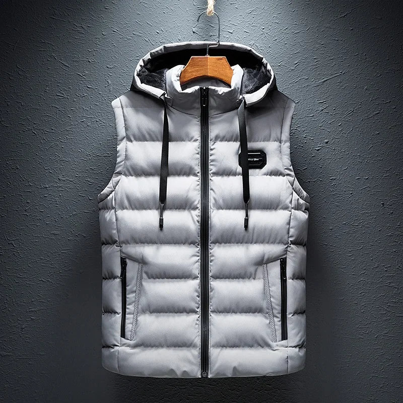 Tivaro Hooded Puffer Vest - Hayes Carter