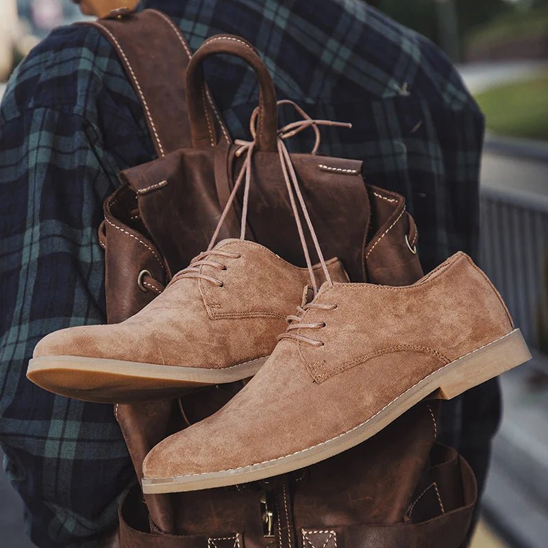 Tombstone Suede Oxford Shoes - Hayes Carter