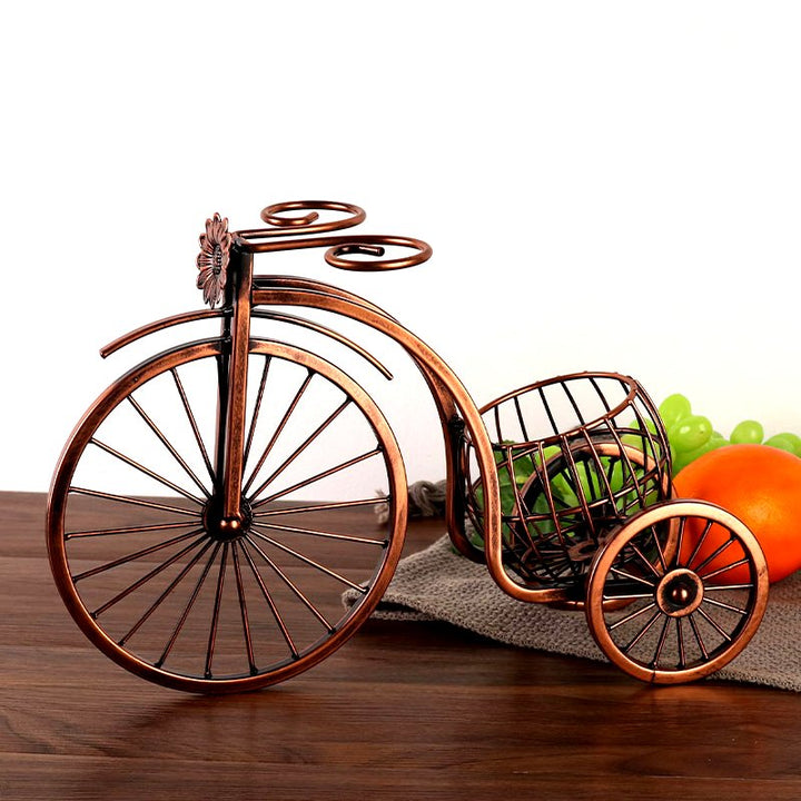 Vintage Wine Bottle Holder Bicycle Decoration - Hayes Carter