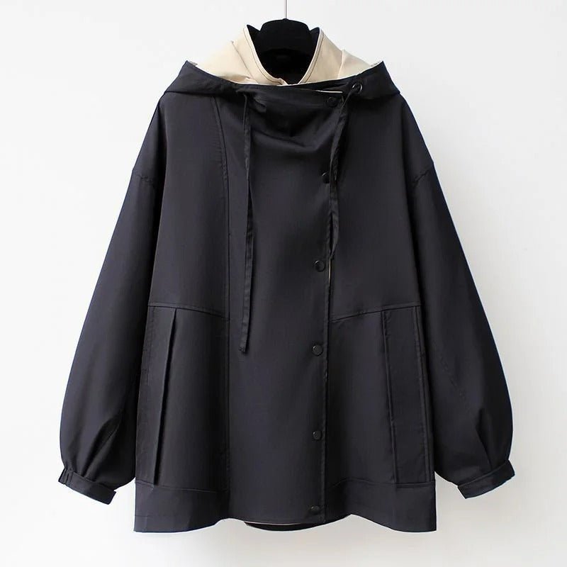 Vivienne Two - tone Coat - Hayes Carter