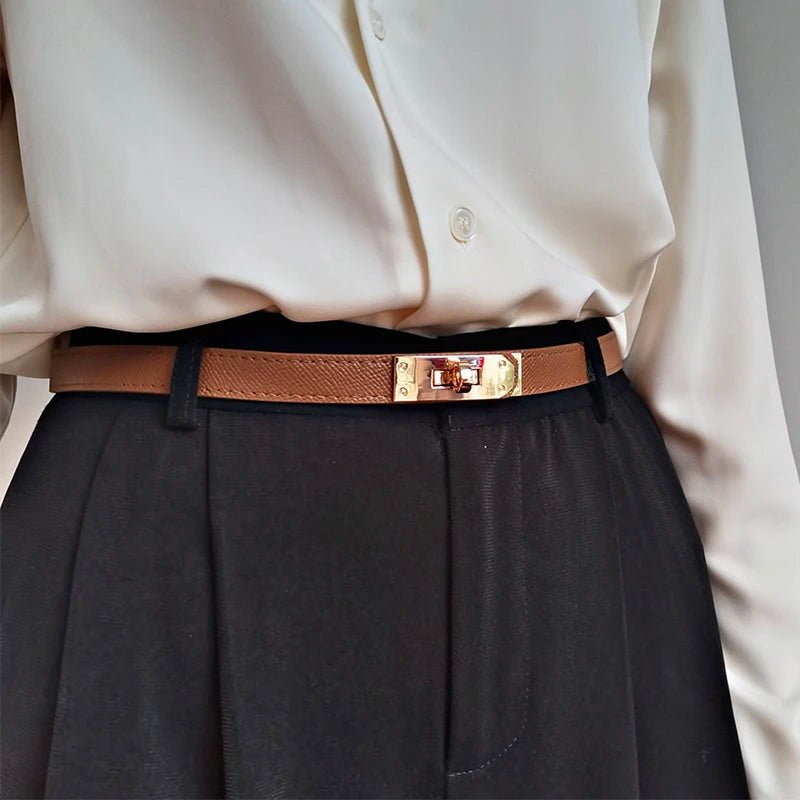 Women's Peoria Leather Belt - Hayes Carter