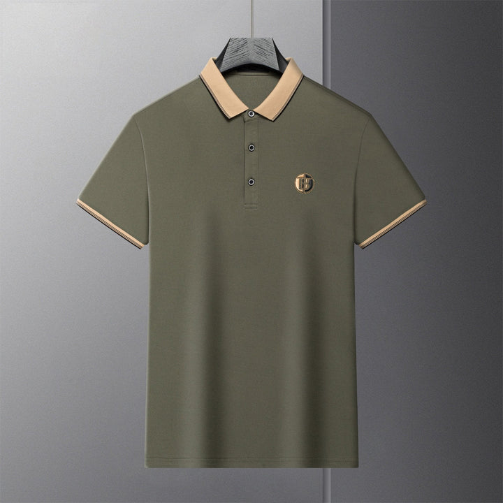 Golden Titanium Polo Shirt