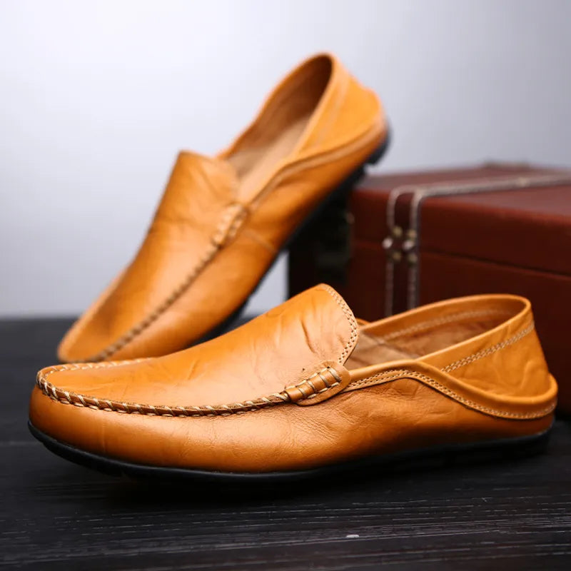 Le'vidal Men's Leather Loafers